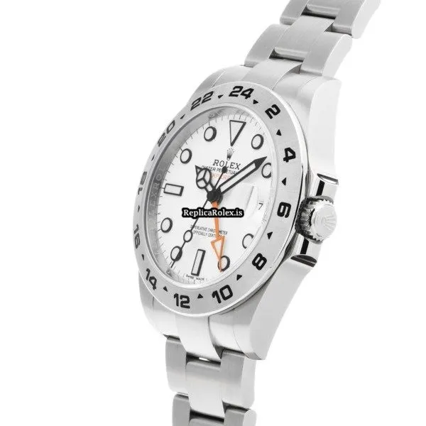 Durable Fake Rolex Explorer II 216570 Caliber 3187 Automatic Movement 42mm Steel Case Watch - Image 2