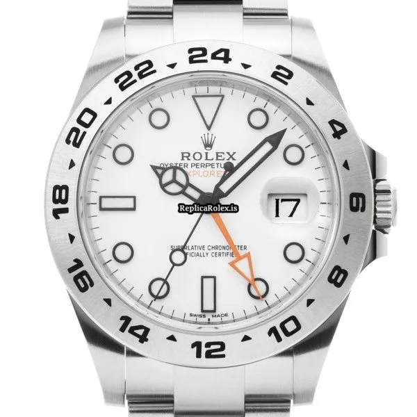 Durable Fake Rolex Explorer II 216570 Caliber 3187 Automatic Movement 42mm Steel Case Watch - Image 6