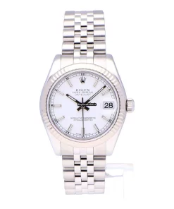 High-end Fake Rolex Lady-datejust 178274 Automatic Movement 31mm Steel Case Womens Watch