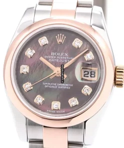 Reliable Replica Rolex Lady-datejust 179161ng Automatic Movement 25mm Gold/steel Case Womens Watch