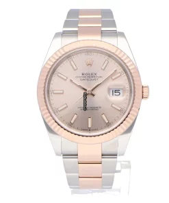 Quality Fake Rolex Datejust II 126331 Automatic Movement 41mm Gold/steel Case Mens/unisex Watch