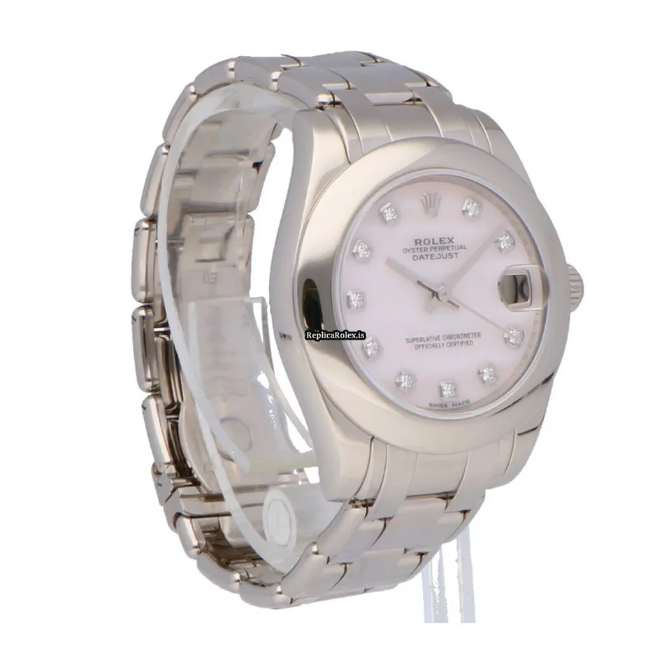 Good Replica Rolex Lady-datejust Pearlmaster 81209 Mens/unisex Watch - Image 8