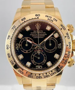 Superior Replica Rolex Daytona 116508 Caliber 4130 Automatic Movement 40mm Yellow Gold Case Mens/unisex Watch