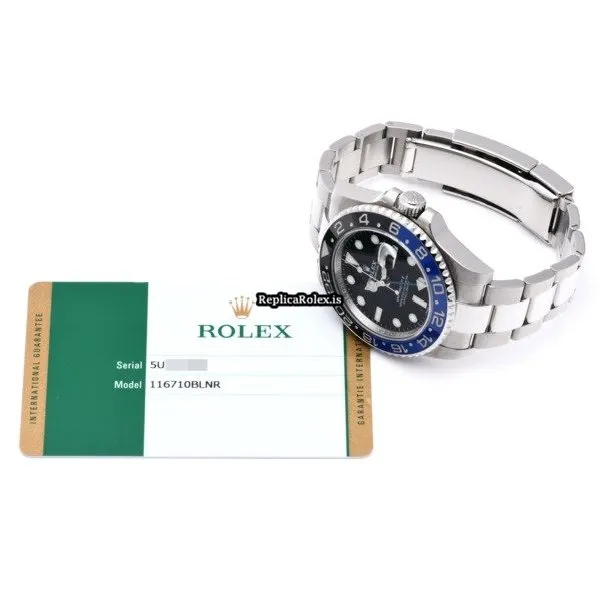 Offering Fake Rolex Gmt-master II 116710blnr Caliber 3186 Automatic Movement 40mm Steel Case Watch - Image 5