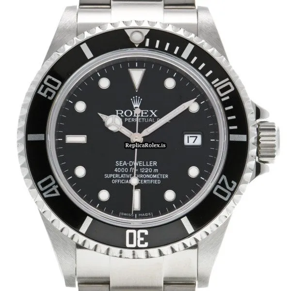 Aaa Fake Rolex Sea-dweller 4000 16600 Caliber 3135 Automatic Movement 40mm Steel Case Watch - Image 6