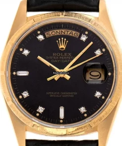 Exquisite Copy Rolex Day-date 36 18078 Caliber 3055 Automatic Movement 36mm Yellow Gold Case Mens/unisex Watch