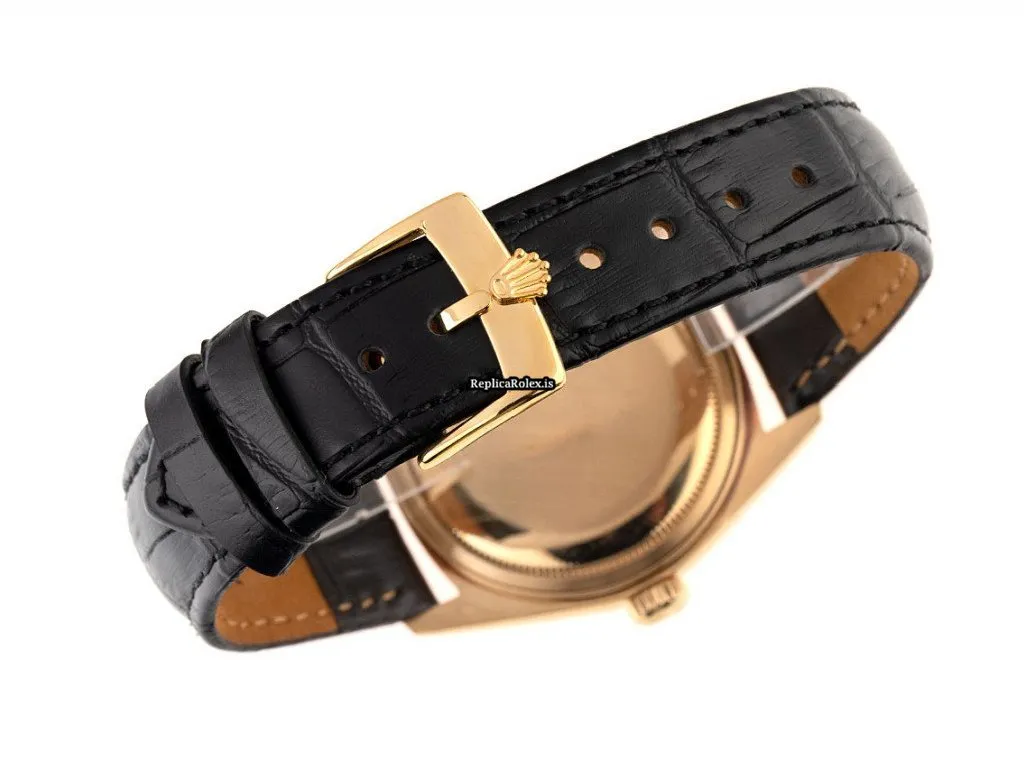 Exquisite Copy Rolex Day-date 36 18078 Caliber 3055 Automatic Movement 36mm Yellow Gold Case Mens/unisex Watch - Image 5