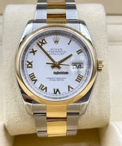Remarkable Replica Rolex Datejust 116203 Caliber 3135 Automatic Movement 36mm Gold/steel Case Mens/unisex Watch