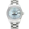 Ideal Replica Rolex Lady-datejust 179136g Automatic Movement 26mm Platinum Case Womens Watch