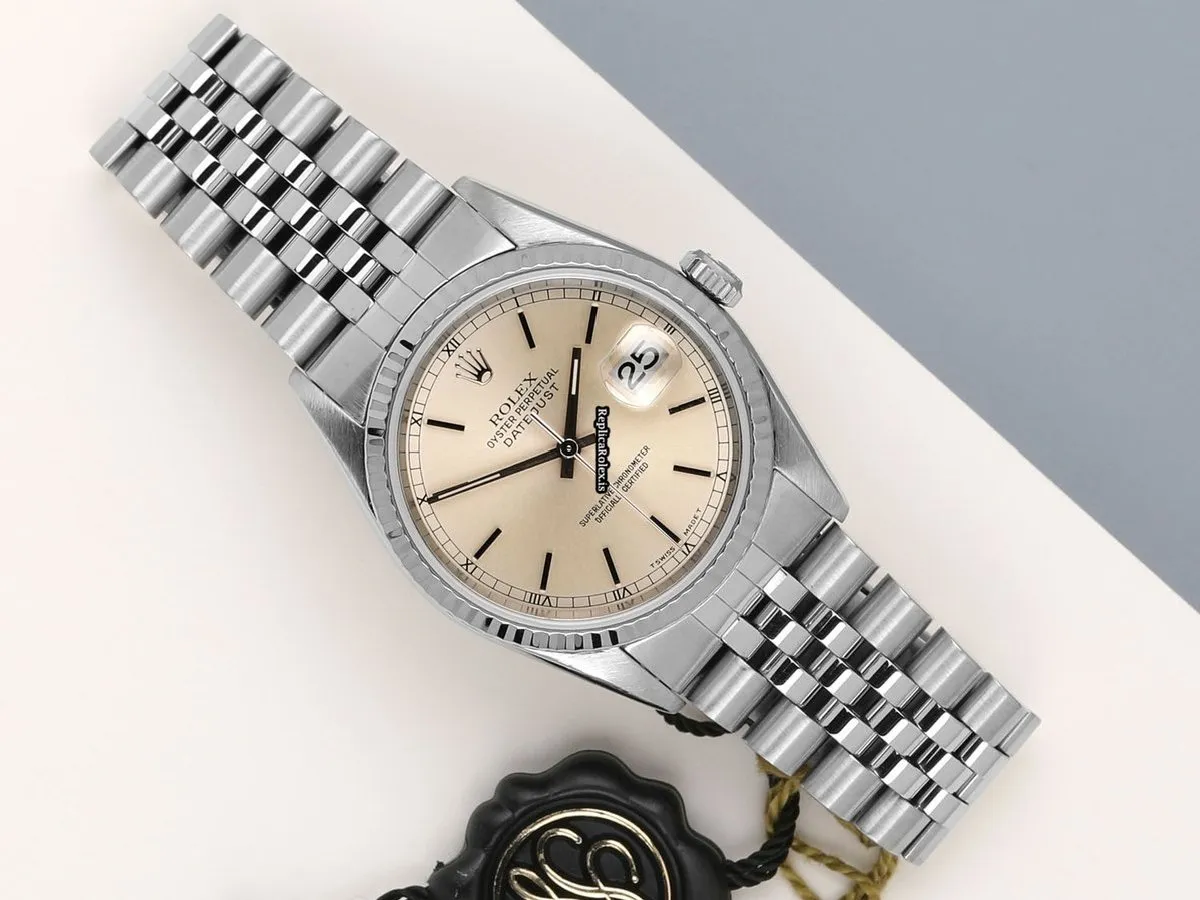 Discount Knockoff Rolex Datejust 16234 Automatic Movement 36mm Gold/steel Case Watch