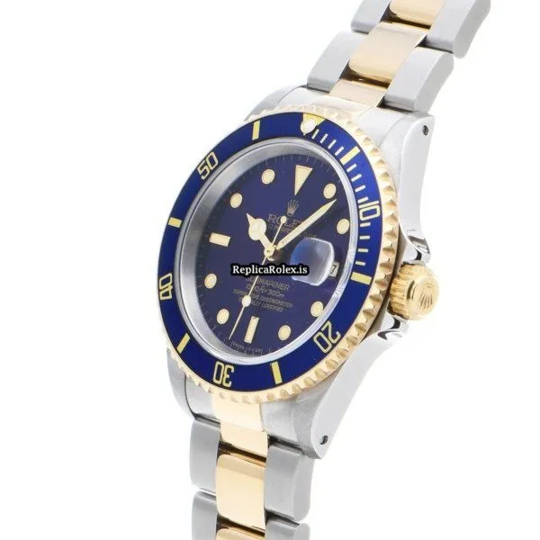 Inexpensive Replica Rolex Submariner Date 16613 Caliber 3135 Automatic Movement 40mm Steel Case Watch - Image 2
