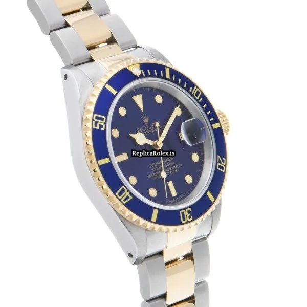 Inexpensive Replica Rolex Submariner Date 16613 Caliber 3135 Automatic Movement 40mm Steel Case Watch - Image 3