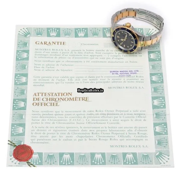 Inexpensive Replica Rolex Submariner Date 16613 Caliber 3135 Automatic Movement 40mm Steel Case Watch - Image 5