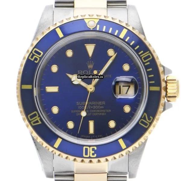 Inexpensive Replica Rolex Submariner Date 16613 Caliber 3135 Automatic Movement 40mm Steel Case Watch - Image 6