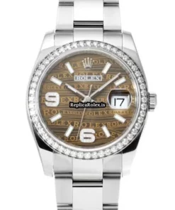 Fantastic Copy Rolex Datejust 116244 Automatic Movement 36mm Steel Case Watch
