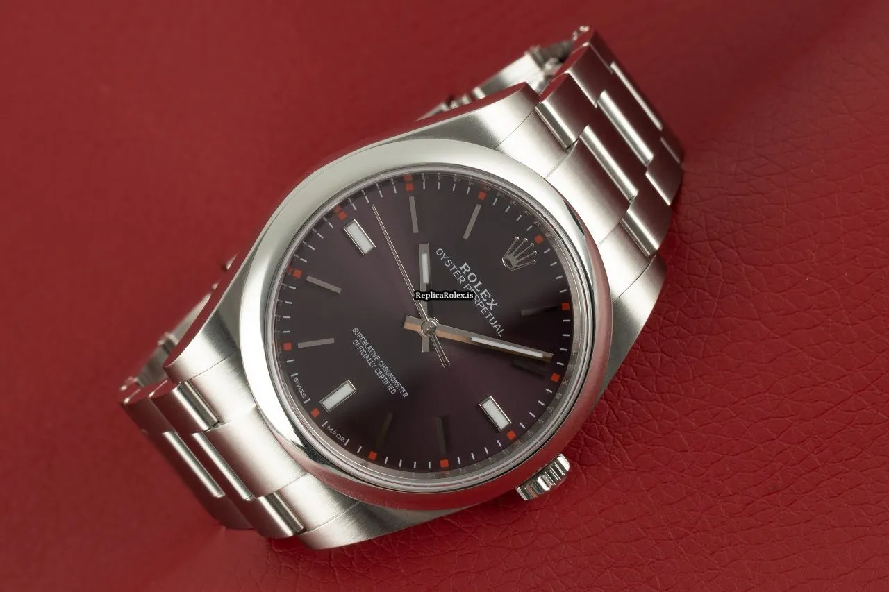 Fantastic Replica Rolex Oyster Perpetual 39 114300 Caliber 3132 Automatic Movement 39mm Steel Case Mens/unisex Watch - Image 2