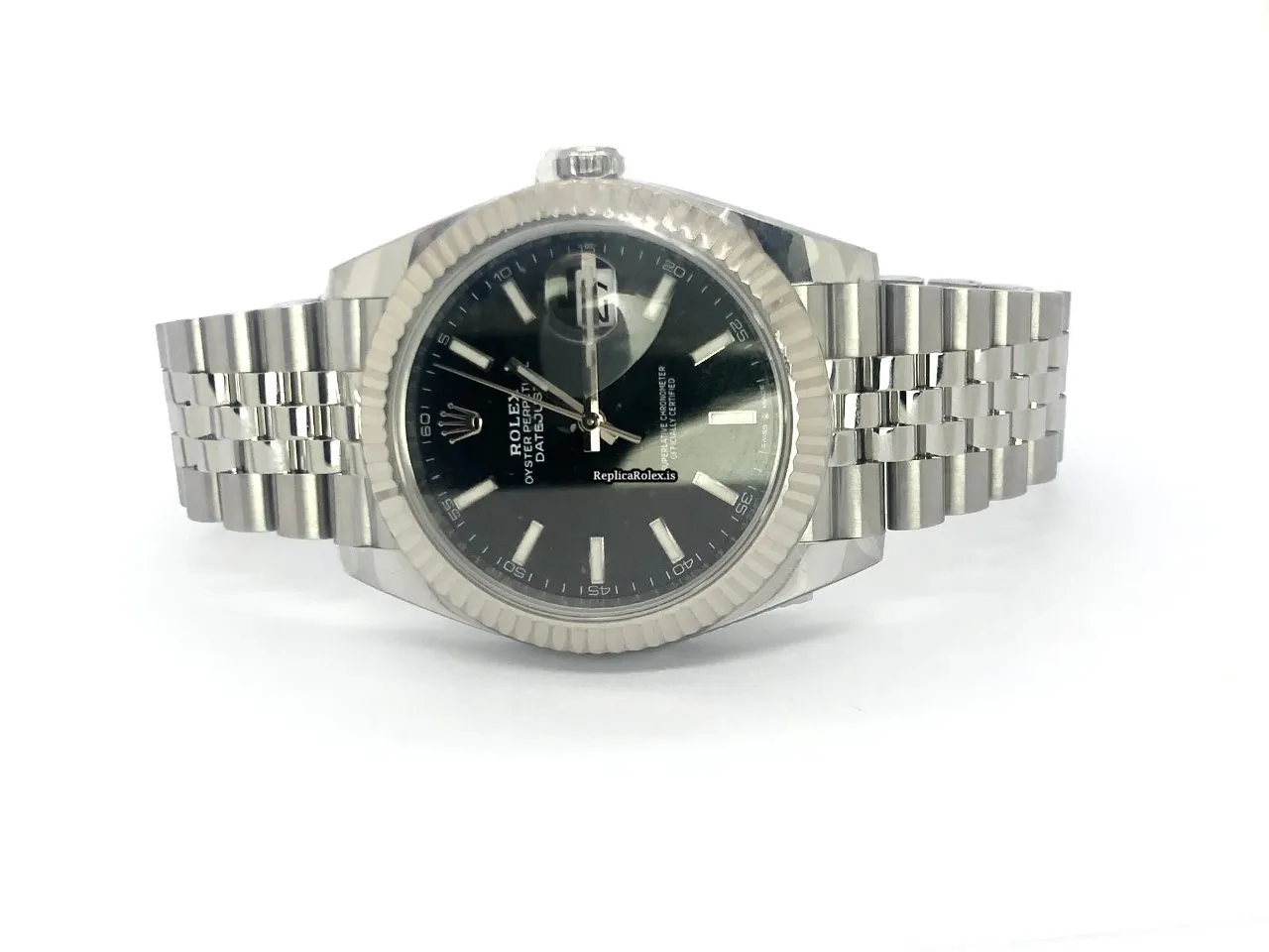 Lovely Replica Rolex Datejust 126334 Caliber 3235 Automatic Movement 41mm Steel Case Mens/unisex Watch - Image 2