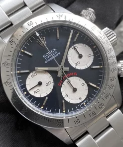 High-end Replica Rolex Daytona 6265 Caliber 727 Manual Winding Movement 37mm Steel Case Mens/unisex Watch