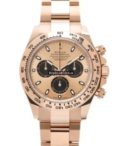 Fantastic Fake Rolex Daytona 116505 Caliber 4130 Automatic Movement 40mm Rose Gold Case Watch