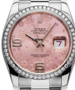 Pleasing Replica Rolex Datejust 116244 Caliber 3135 Automatic Movement 36mm Steel Case Mens/unisex Watch