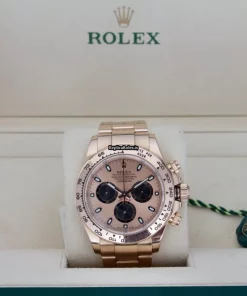Fantastic Replica Rolex Daytona 116505 Caliber 4130 Automatic Movement 40mm Rose Gold Case Mens/unisex Watch