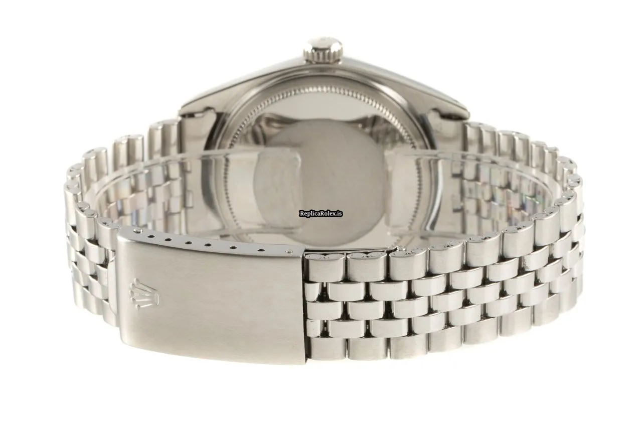 Stylish Replica Rolex Datejust 1601 Caliber 1570 Automatic Movement 36mm Gold/steel Case Mens/unisex Watch - Image 10