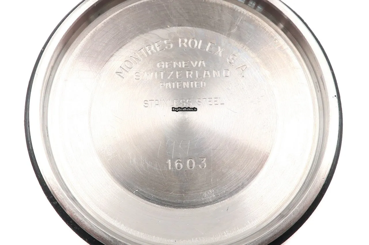 Stylish Replica Rolex Datejust 1601 Caliber 1570 Automatic Movement 36mm Gold/steel Case Mens/unisex Watch - Image 12