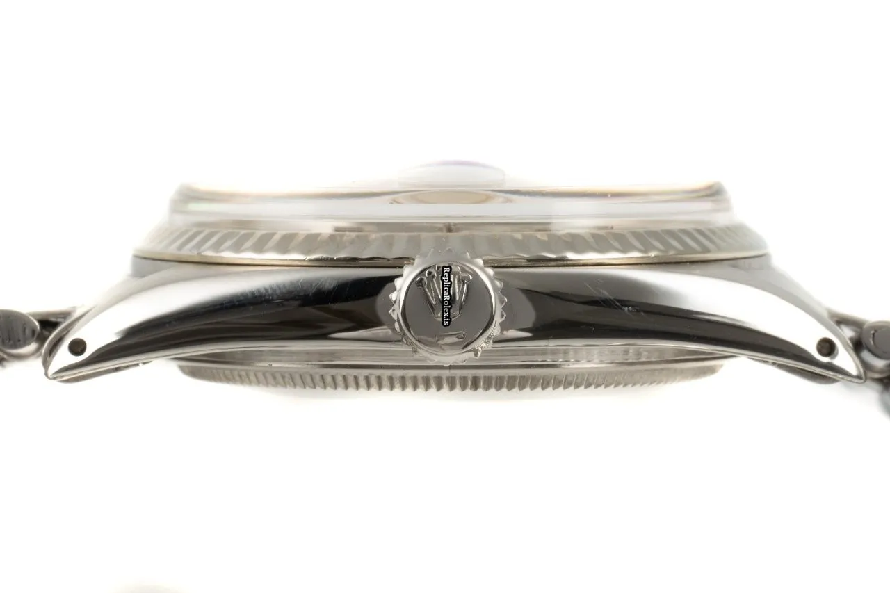 Stylish Replica Rolex Datejust 1601 Caliber 1570 Automatic Movement 36mm Gold/steel Case Mens/unisex Watch - Image 9