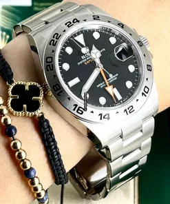 Design Replicas Rolex Explorer II 226570 Caliber 3285 Automatic Movement 42mm Steel Case Mens/unisex Watch
