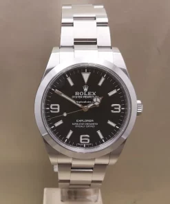 Incredible Replica Rolex Explorer 214270 Caliber 3132 Automatic Movement 39mm Steel Case Mens/unisex Watch