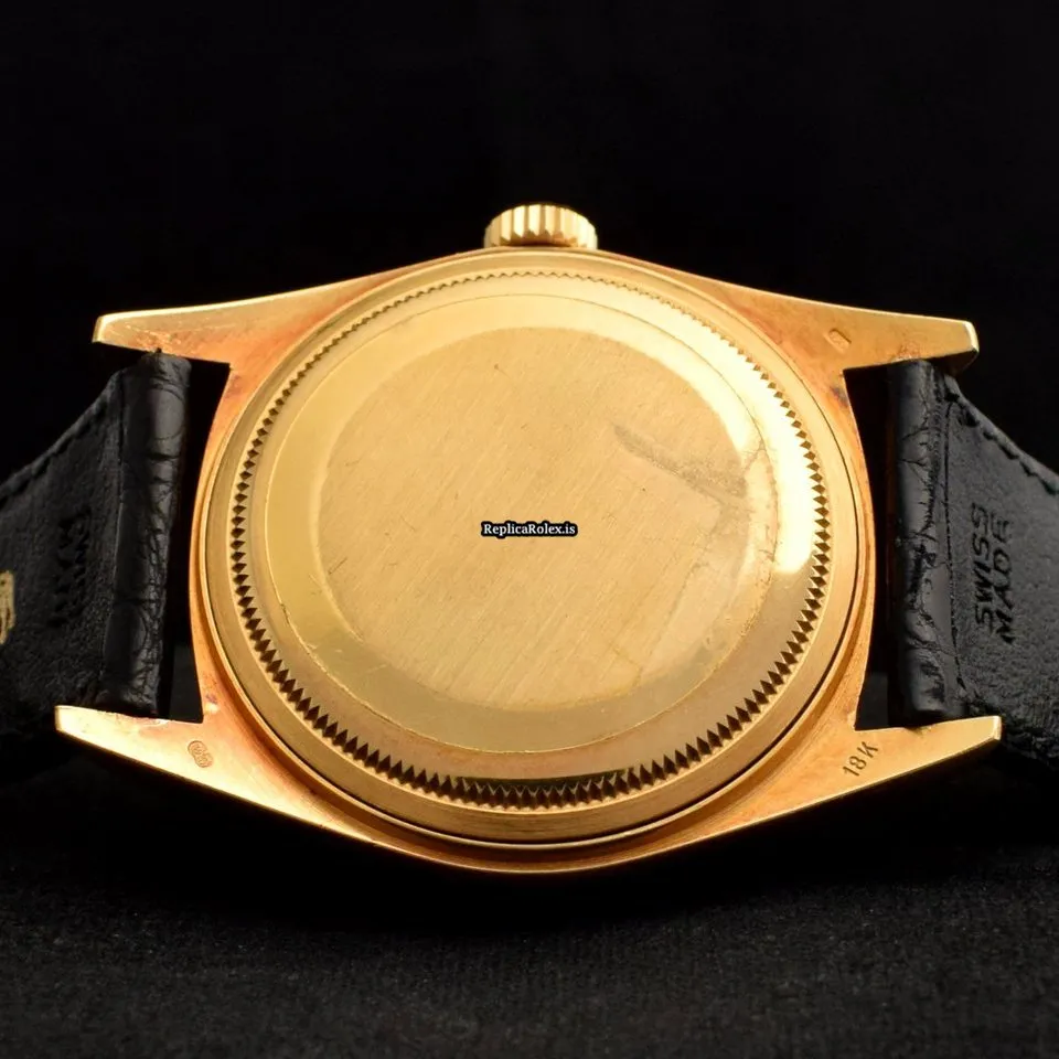 Great Replica Rolex Datejust 16018 Automatic Movement Yellow Gold Case Mens/unisex Watch - Image 7