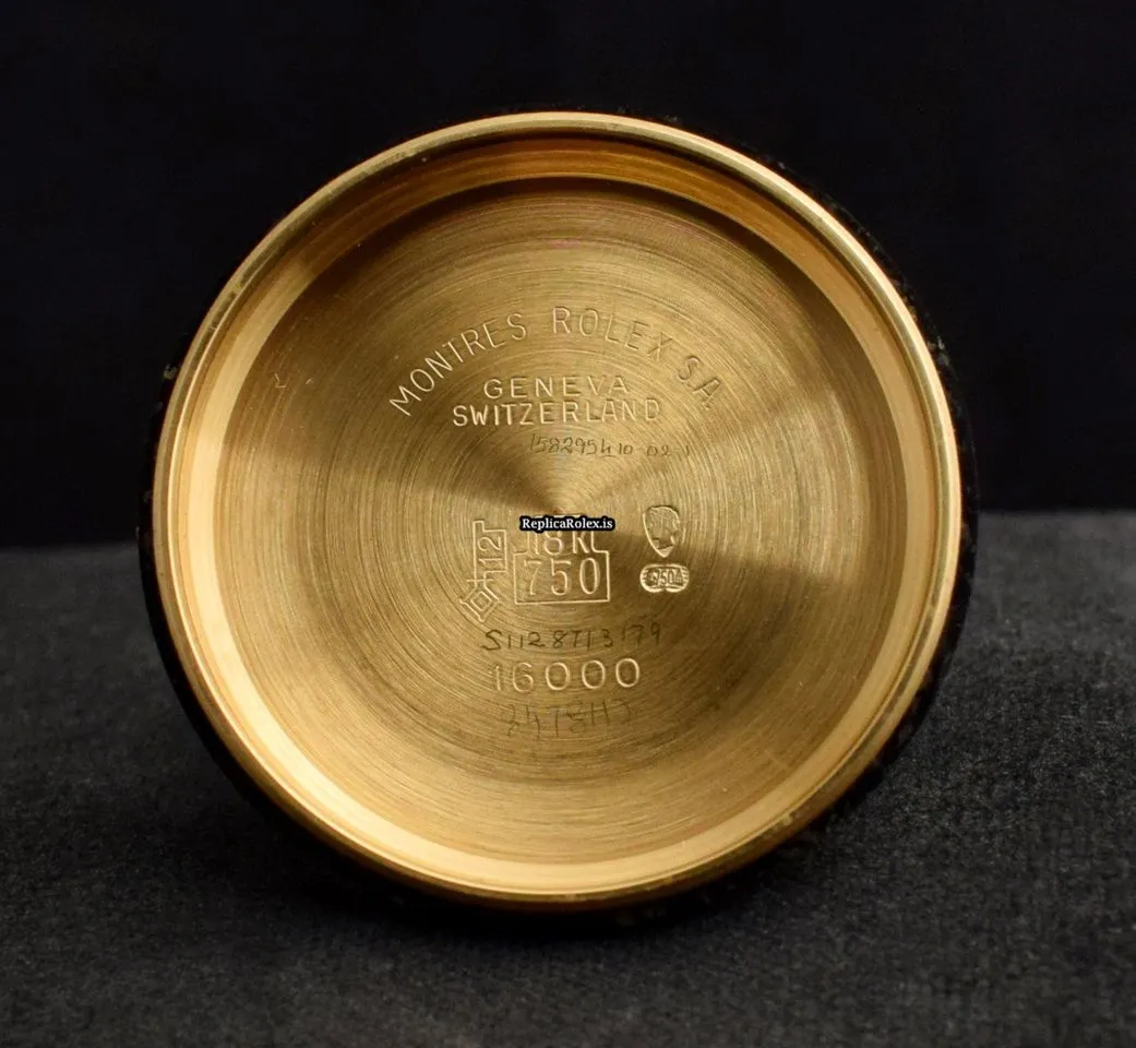 Great Replica Rolex Datejust 16018 Automatic Movement Yellow Gold Case Mens/unisex Watch - Image 8