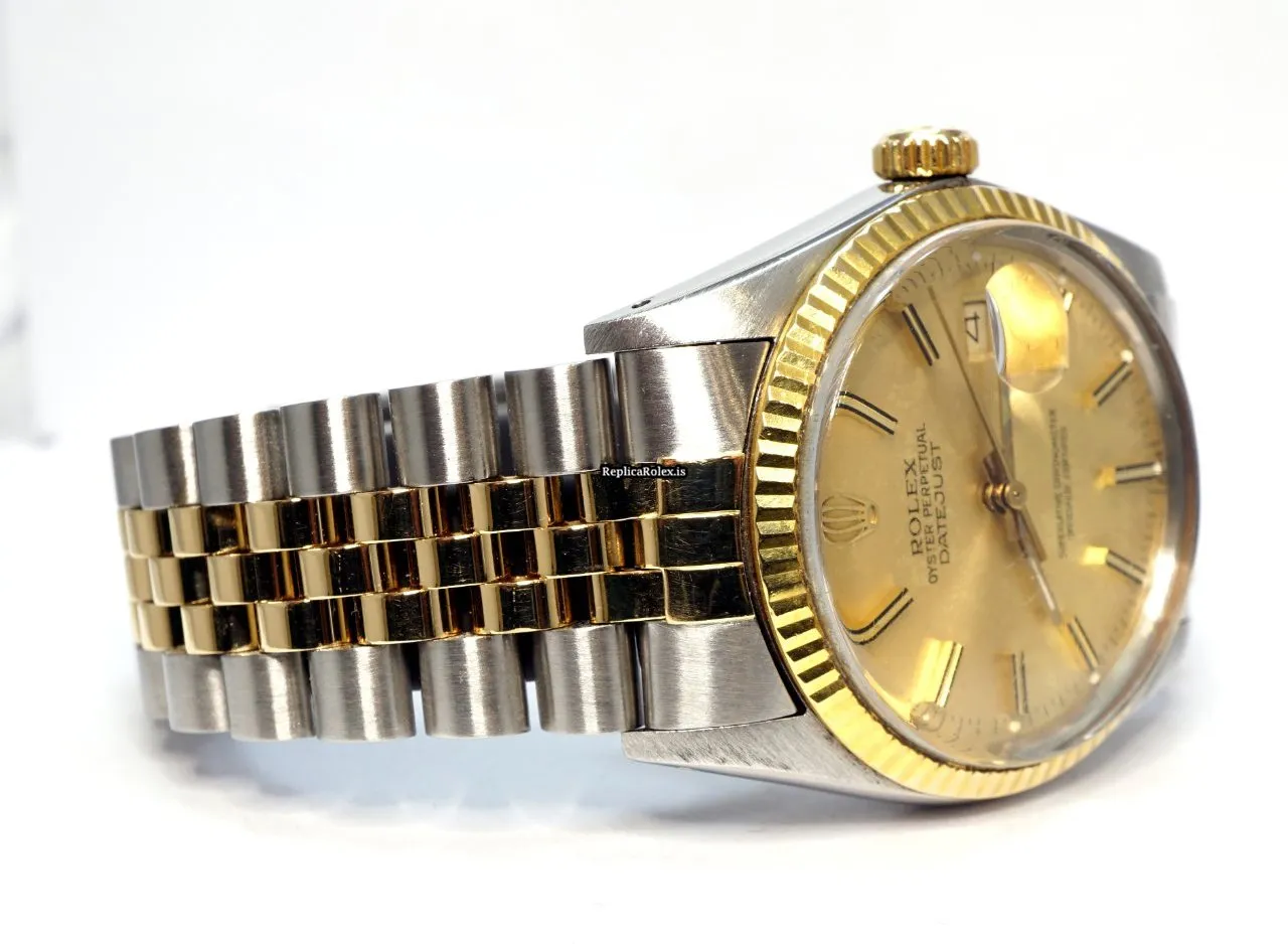 Great Replica Rolex Datejust 16013 Caliber 3035 Automatic Movement 36mm Gold/steel Case Mens/unisex Watch - Image 3