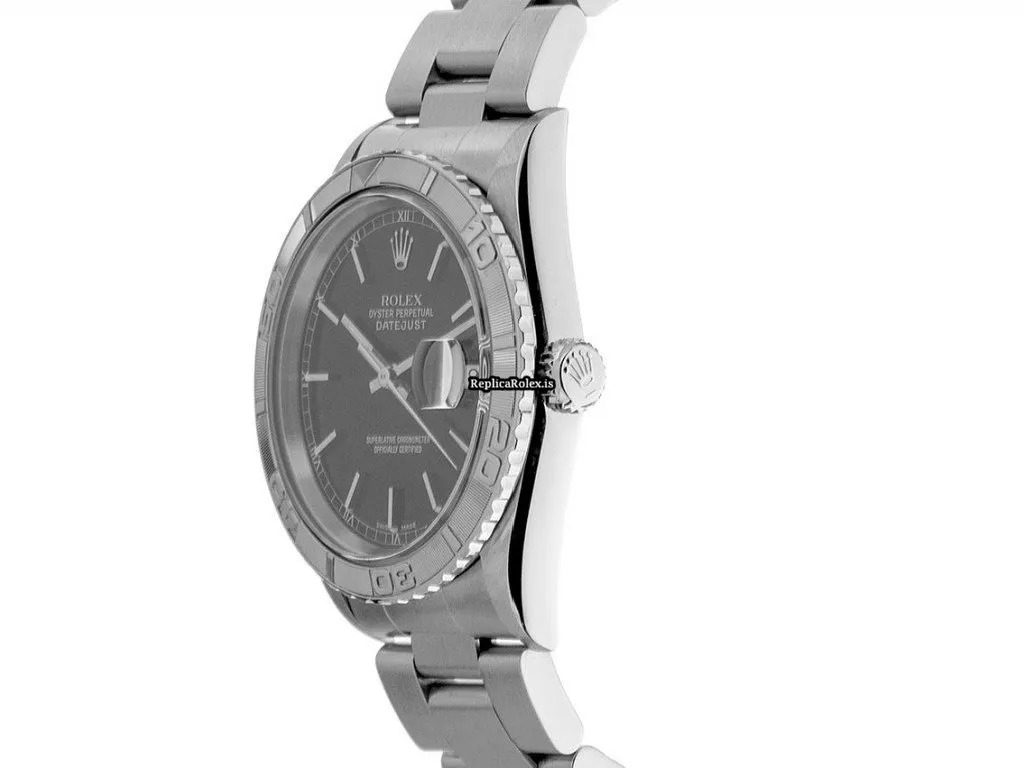 Terrific Replica Rolex Datejust Turn-o-graph 116264 Caliber 3135 Automatic Movement 36mm Steel Case Mens/unisex Watch - Image 2
