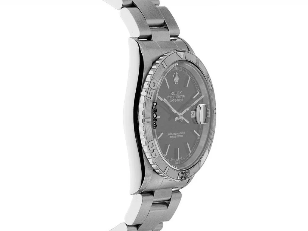 Terrific Replica Rolex Datejust Turn-o-graph 116264 Caliber 3135 Automatic Movement 36mm Steel Case Mens/unisex Watch - Image 3