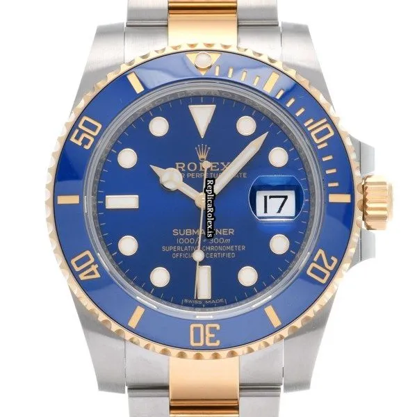 Remarkable Replica Rolex Submariner Date 116613lb Caliber 3135 Automatic Movement 40mm Steel Case Watch - Image 6