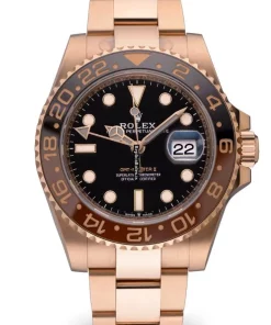 Inexpensive Replica Rolex Gmt-master II 126715chnr Caliber 3285 Automatic Movement 40mm Rose Gold Case Mens/unisex Watch