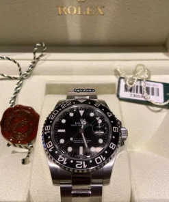 Exquisite Replica Rolex Gmt-master II 116710ln Caliber 3186 Automatic Movement 40mm Steel Case Mens/unisex Watch