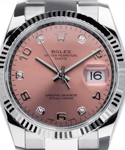 Exquisite Replica Rolex Oyster Perpetual Date 115234 Caliber 3135 Automatic Movement 34mm Steel Case Mens/unisex Watch