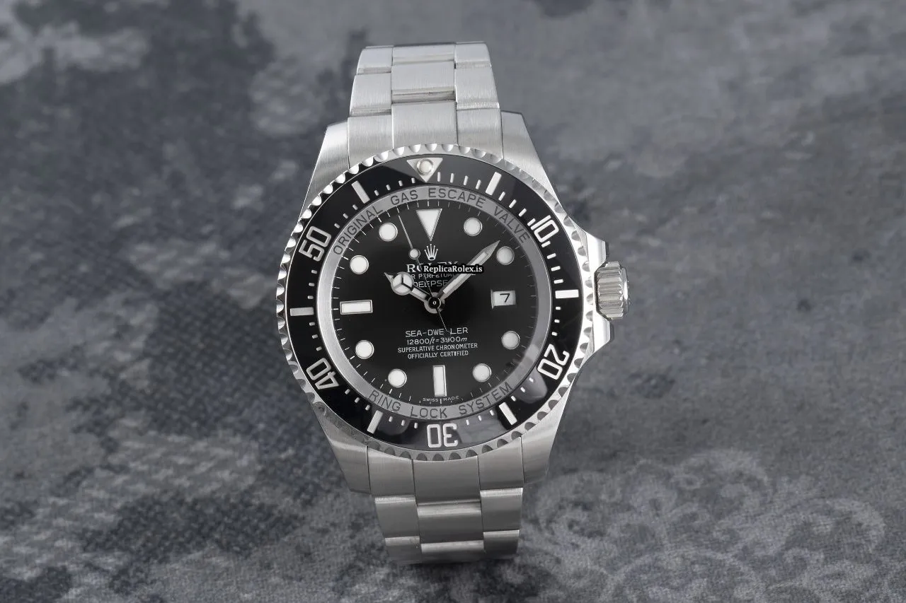 Lovely Replica Rolex Sea-dweller Deepsea 116660 Caliber 3135 Automatic Movement 43mm Steel Case Mens/unisex Watch - Image 2