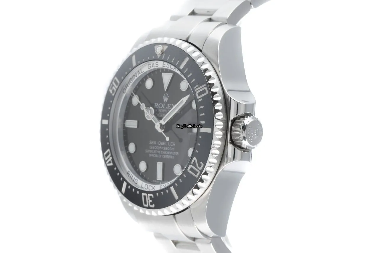 Lovely Replica Rolex Sea-dweller Deepsea 116660 Caliber 3135 Automatic Movement 43mm Steel Case Mens/unisex Watch - Image 5