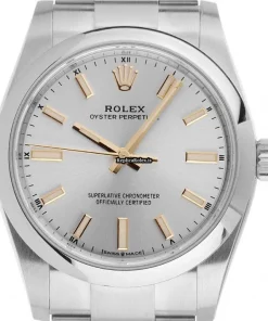 Best Replica Rolex Oyster Perpetual 34 124200 Caliber 2232 Automatic Movement 34mm Steel Case Mens/unisex Watch