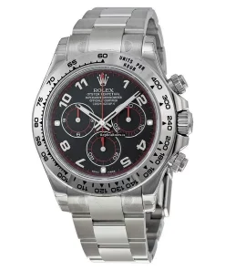 Top Replica Rolex Daytona 116509 Caliber 4130 Automatic Movement 40mm White Gold Case Mens/unisex Watch