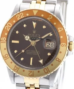 Mind-boggling Replica Rolex Gmt-master 16753 Automatic Movement 40mm Gold/steel Case Mens/unisex Watch