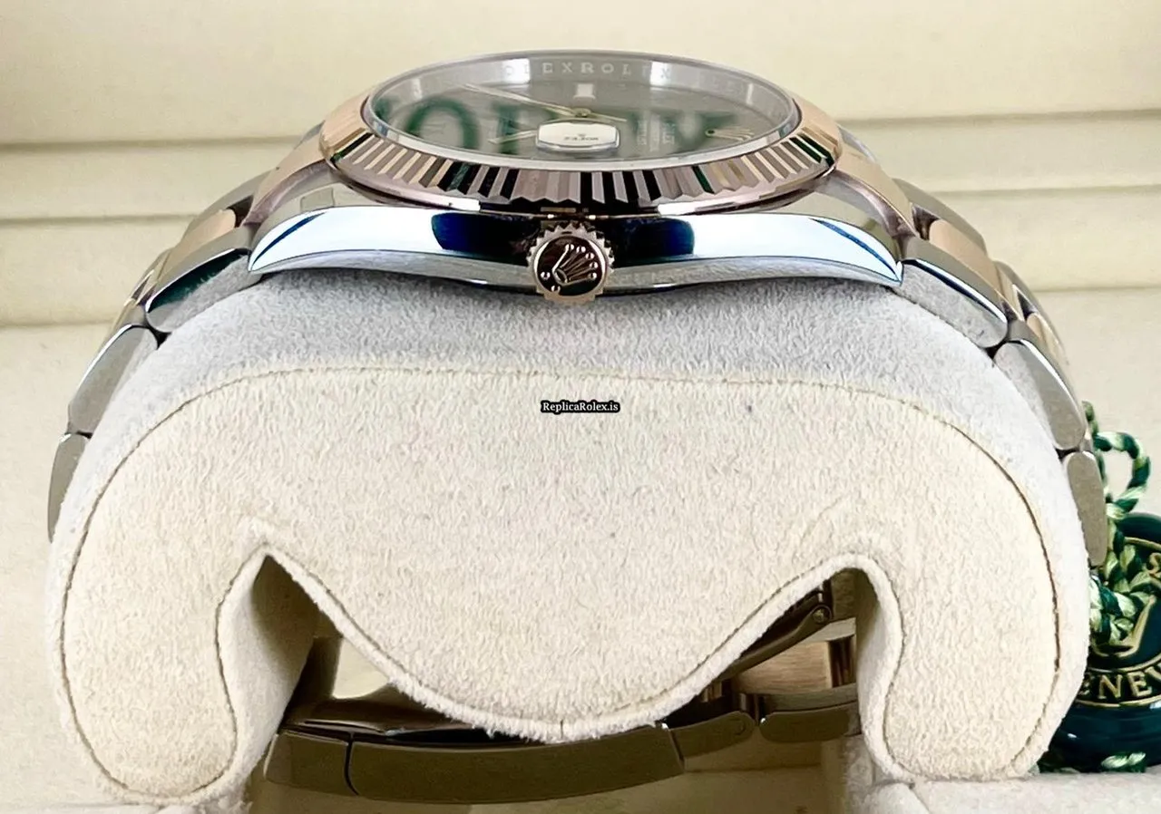 Trustworthy Fake Rolex Datejust II 126331 Caliber 3235 Automatic Movement 41mm Gold/steel Case Mens/unisex Watch - Image 5