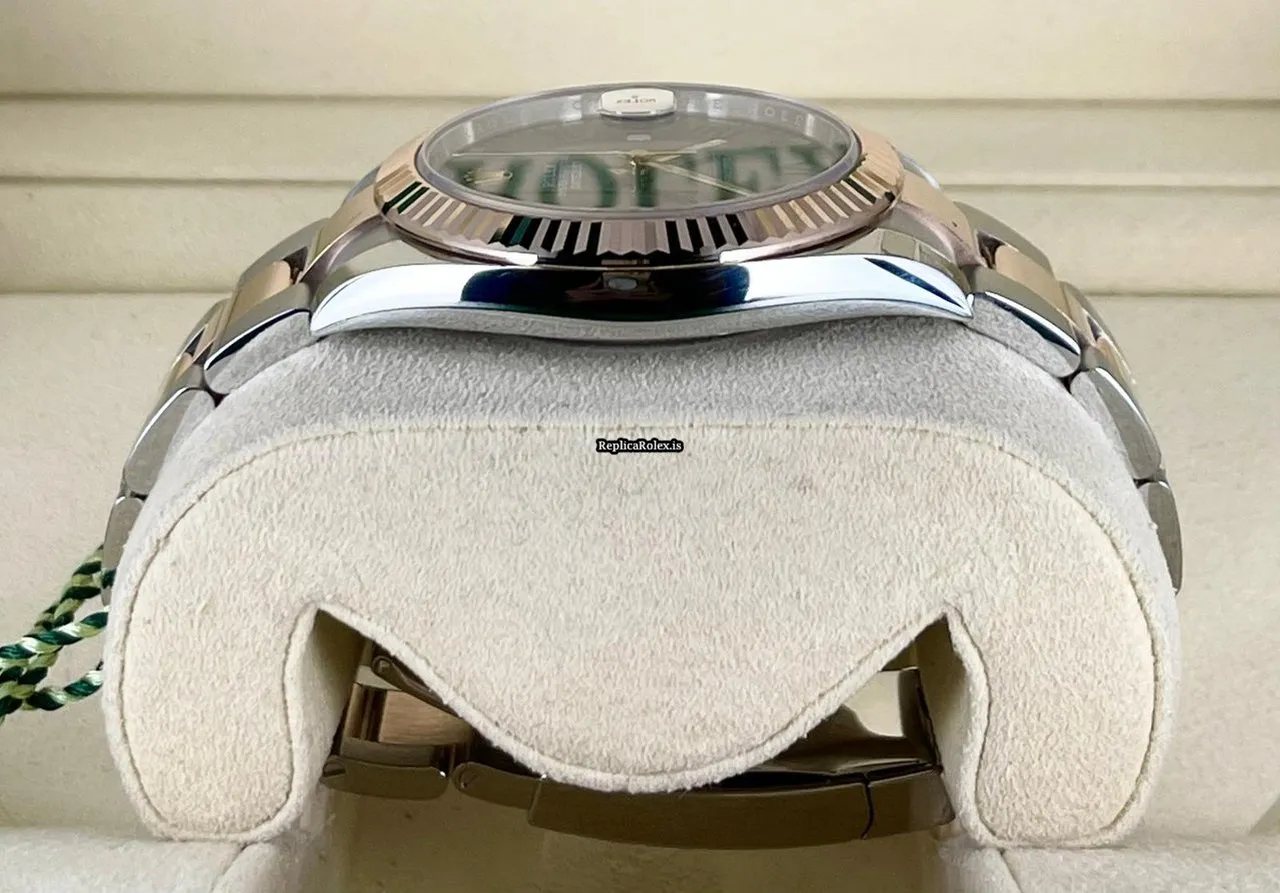 Trustworthy Fake Rolex Datejust II 126331 Caliber 3235 Automatic Movement 41mm Gold/steel Case Mens/unisex Watch - Image 6
