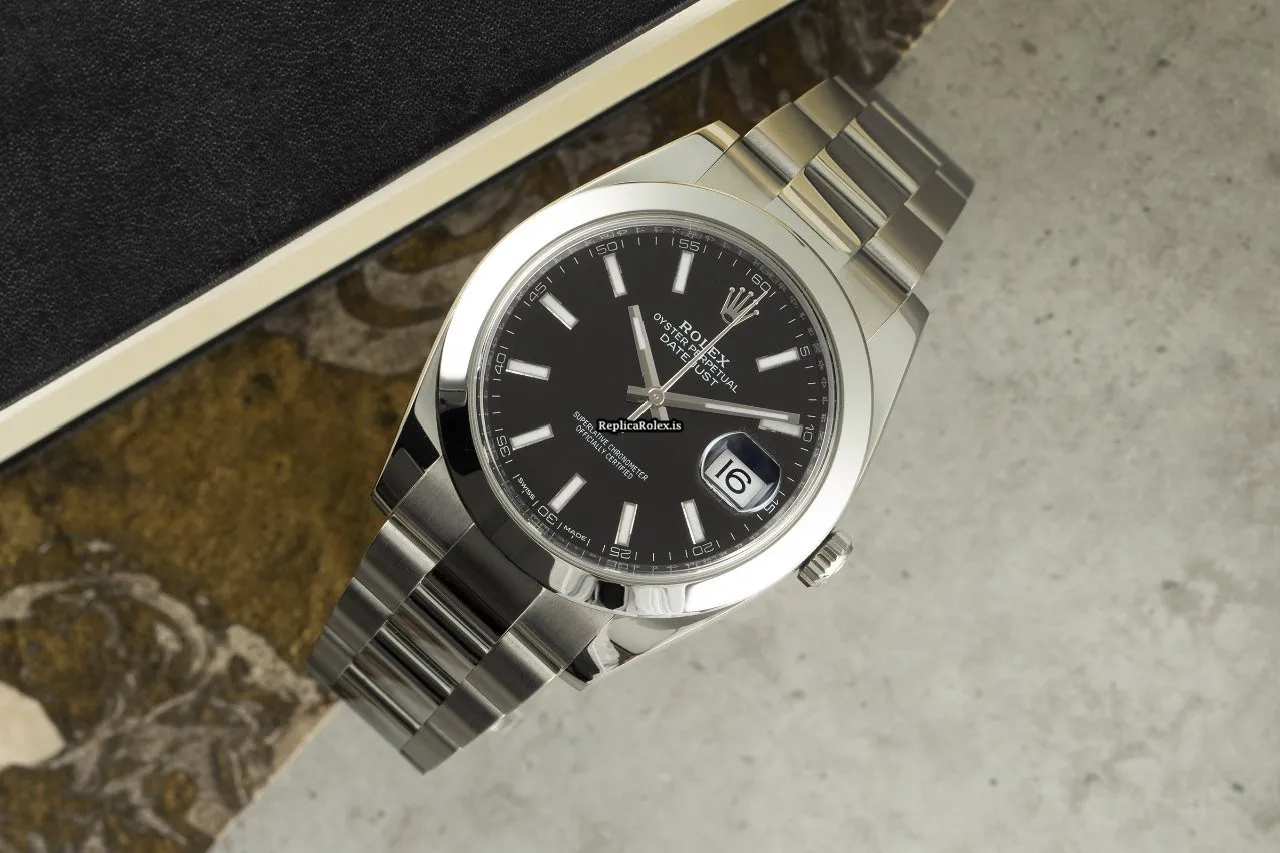 Remarkable Replica Rolex Datejust 126300 Caliber 3235 Automatic Movement 41mm Steel Case Mens/unisex Watch - Image 2