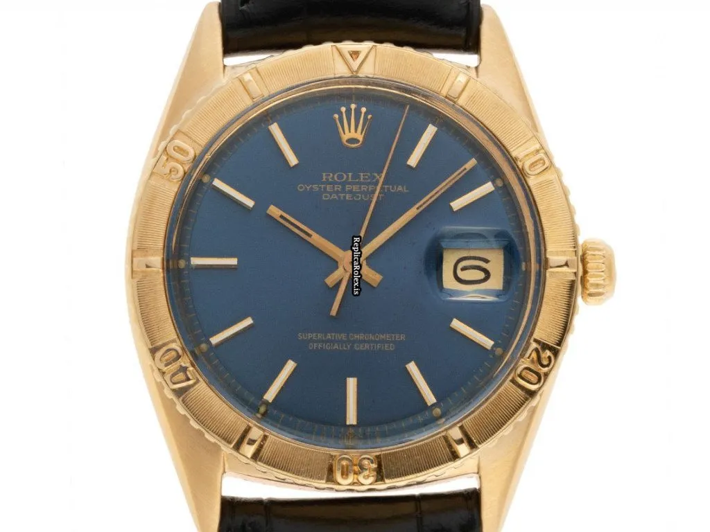 Durable Replica Rolex Datejust Turn-o-graph 1625 Caliber 1570 Automatic Movement 36mm Yellow Gold Case Mens/unisex Watch