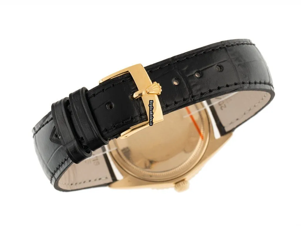 Durable Replica Rolex Datejust Turn-o-graph 1625 Caliber 1570 Automatic Movement 36mm Yellow Gold Case Mens/unisex Watch - Image 5