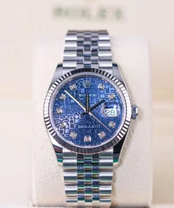 Perfect Knockoff Rolex Datejust 126234-0011 Caliber 3235 Automatic Movement 36mm Steel Case Womens Watch